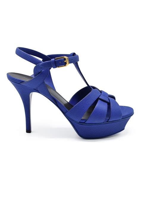 ysl tribute blue|ysl tribute low heel.